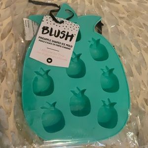 Blush Pineapple Shaped Silicone Mold for ice, baking, arts & crafts, etc.